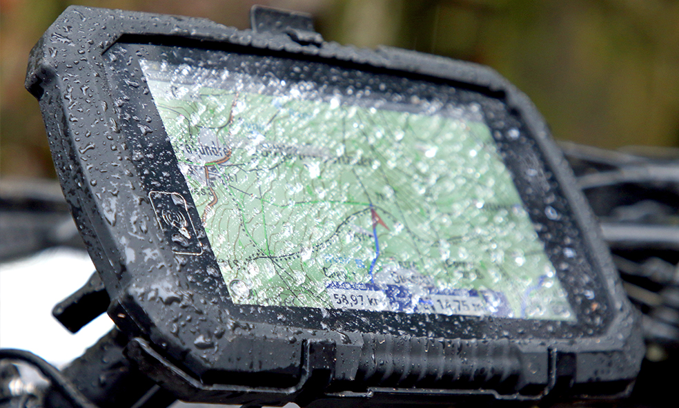 Tablette tactile étanche et antichocs GPS GLOBE X7 Pack Navigation SSV
