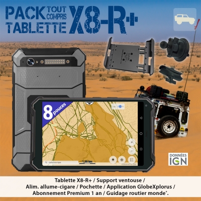 GlobeXplorer X8-R - Pack Navigation