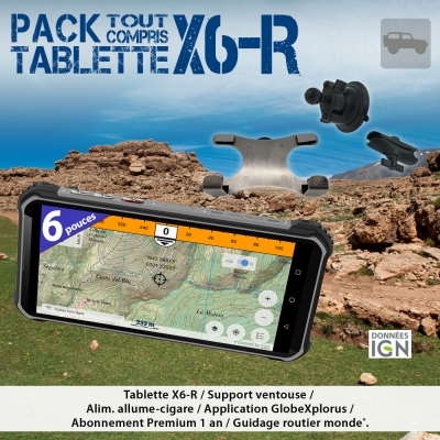 X6-R - Pack Navigation - Moto