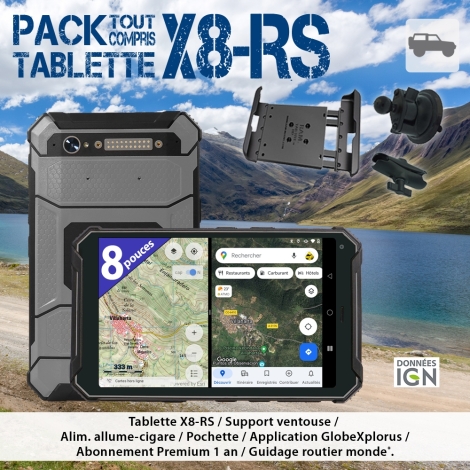 X8-RS - Pack Navigation - 4x4