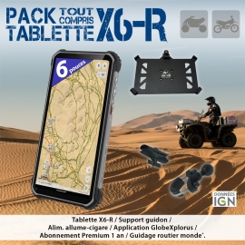 X6-R - Pack Navigation - Moto
