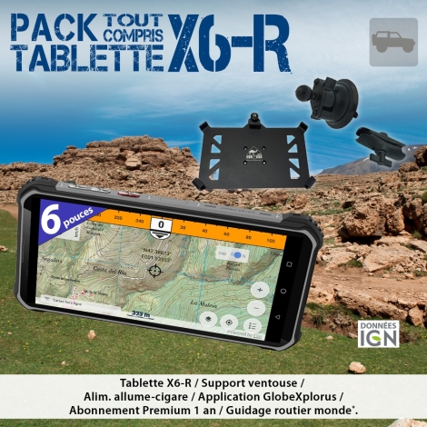 X6-R - Pack Navigation - 4x4