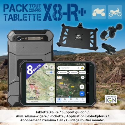GlobeXplorer X8-R - Pack Navigation