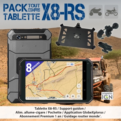 GlobeXplorer X8-R - Pack Navigation