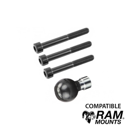 Base boulon pontet de guidon - Compatible RAM MOUNT
