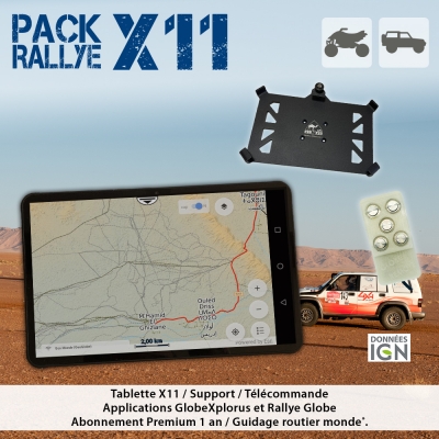 GlobeXplorer X10+ - Pack Tout Compris FRANCE 25