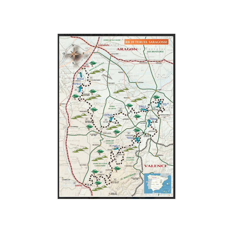 RB 39 - Teruel - Saragosse- Vibraction