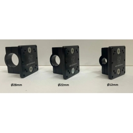 Fixation GPS pour barre de guidon de moto