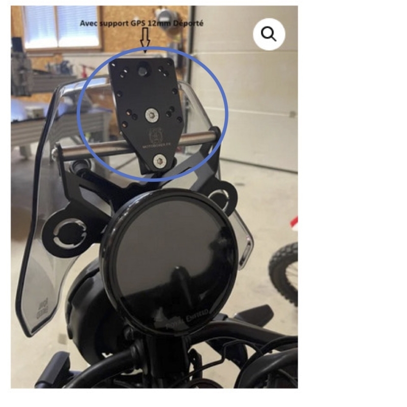 Fixation GPS déportée