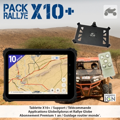 GlobeXplorer X10+ - Pack Tout Compris FRANCE 25