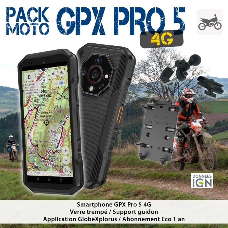 GPX Pro 5 4G Pack Moto