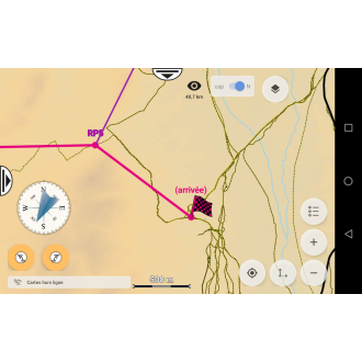 GlobeXplorus : Application GPS sans connexion