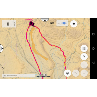 GlobeXplorus : Application GPS sans connexion
