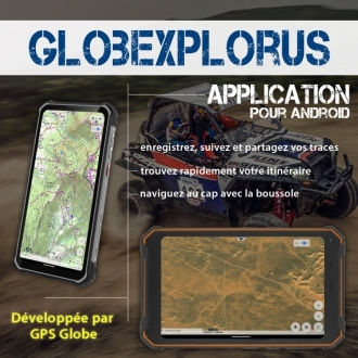 Pack Navigation Tablette X8R-S GPS tout terrain