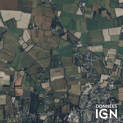 Région IGN - Satellite - Pays-de-la-Loire - 1 : 25 000