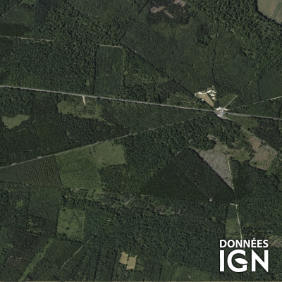 Région IGN - Satellite - Normandie - 1 : 25 000