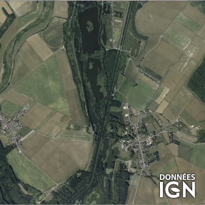 Région Nord Picardie - Satellite - 1 : 25 000