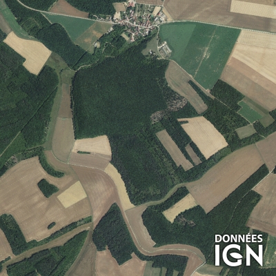Région IGN - Satellite - Bretagne - 1 : 25 000