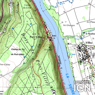 Région IGN - Normandie - 1 : 25 000 