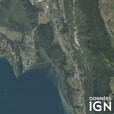 Département IGN - Satellite - Savoie 73 - 1 : 25 000