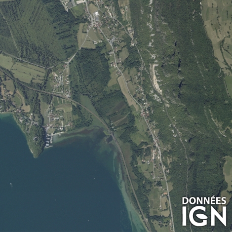 Département IGN - Satellite -  Savoie 73 - 1 : 25 000