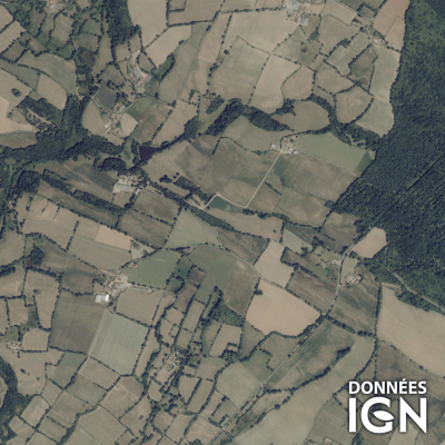 Département IGN - Satellite - Deux-Sevres 79 - 1 : 25 000