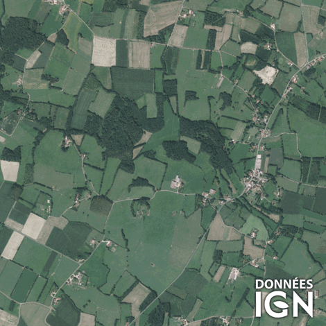 Département IGN - Satellite - Saone sur Loire 71 - 1 : 25 000