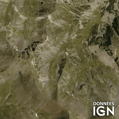 Département IGN - Satellite - Pyrénées Orientales 66 - 1 : 25 000