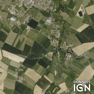 Département IGN - Satellite - Vendée 85 - 1 : 25 000