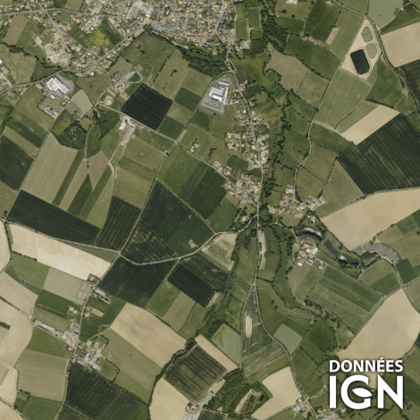 Département IGN - Satellite - Vendée 85 - 1 : 25 000