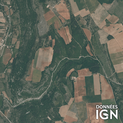 Département IGN - Satellite - Vaucluse 84 - 1 : 25 000