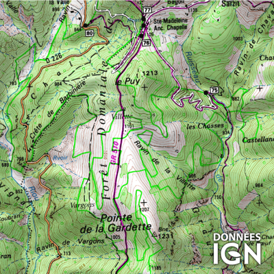 Département Alpes Maritimes (06) - 1 : 25 000