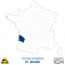 Département IGN - Gironde 33 - 1 : 25 000