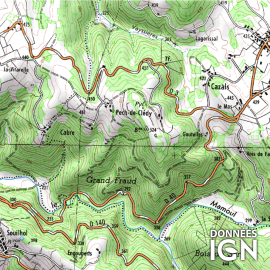Département IGN - Lot 46- 1 : 25 000