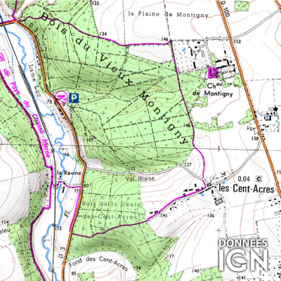 Département Seine-Maritime (76) - 1 : 25 000