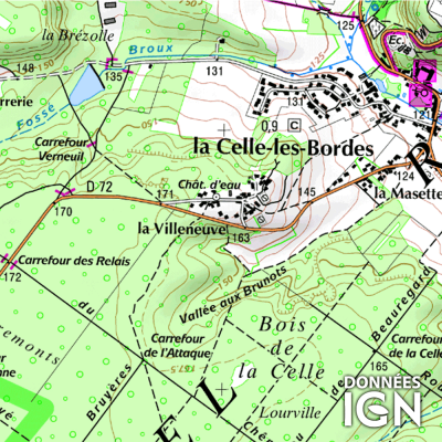 Département Yvelines (78) - 1 : 25 000