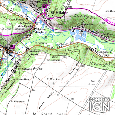 Département Essonne (91) - 1 : 25 000