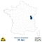 Département IGN - Satellite - Jura 39 - 1 : 25 000