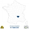 Département IGN - Satellite - Haute-Loire 43 - 1 : 25 000