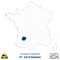 Département IGN - Satellite - Lot-et-Garonne 47 - 1 : 25 000