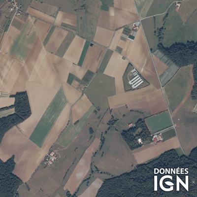 Département IGN - Satellite - Meurthe et Moselle 54 - 1 : 25 000