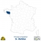 Département IGN - Satellite - Morbihan 56 - 1 : 25 000