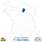 Département IGN - Satellite - Seine-et-Marne 77 - 1 : 25 000