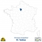 Département IGN - Satellite - Yvelines 78 - 1 : 25 000