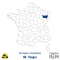 Département IGN - Satellite - Vosges 88 - 1 : 25 000
