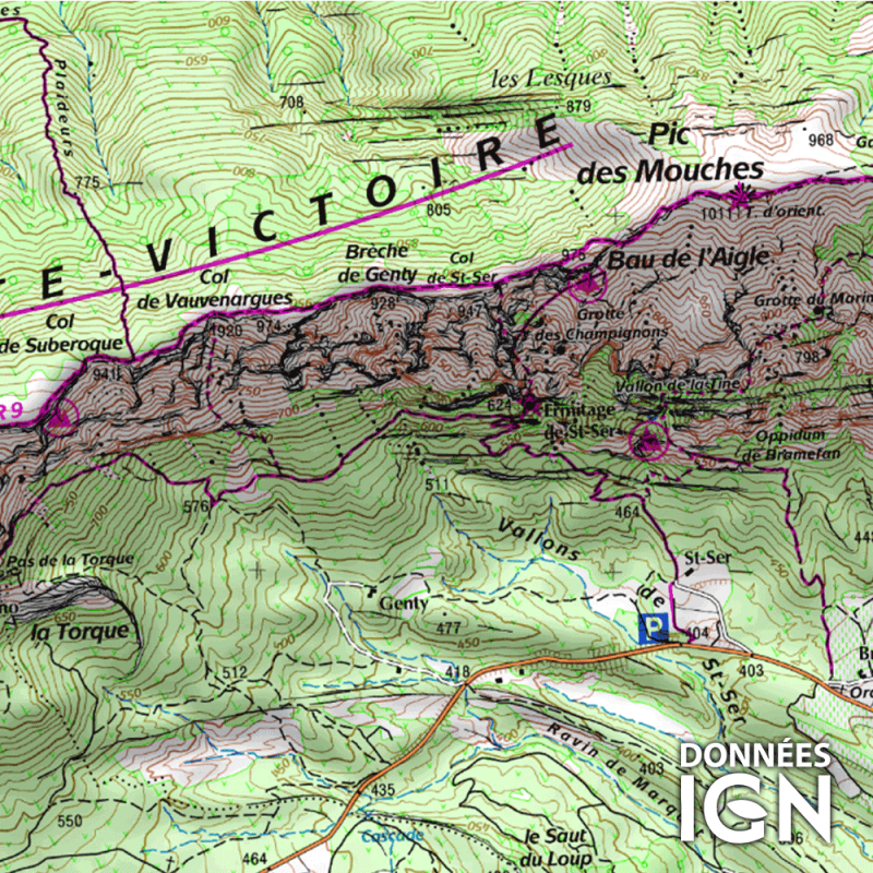 Région IGN - PACA Corse - 1 : 25 000 