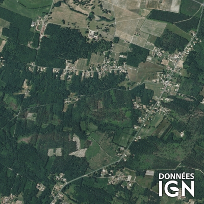 France IGN - Satellite - Quart de France - 1 : 25 000 