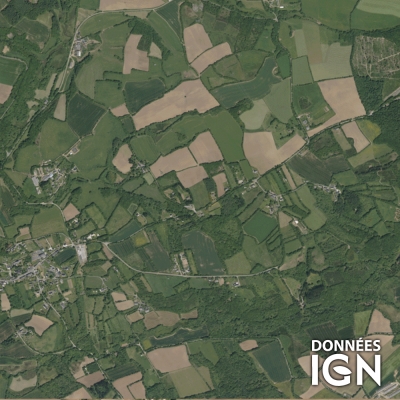 France IGN - Satellite - Demi France - 1 : 25 000 