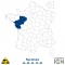 Découpage cartographie - Pays-de-la-Loire - 1 : 25 000 