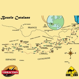 RB 4 - Boucle Catalane - itinéraire - Vibraction